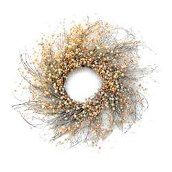 Artificial Pearl Beaded Wreath  