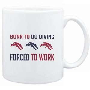   White  BORN TO do Diving , FORCED TO WORK  Sports