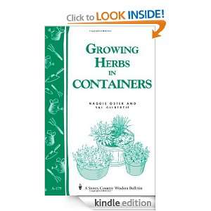 Growing Herbs in Containers Storeys Country Wisdom Bulletin A 179 