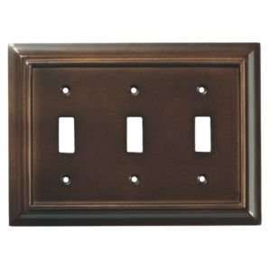   Wood Architectural Wood Architectural Series Triple Wall Plate 1263