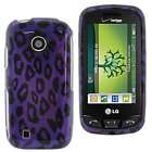 For Verizon LG Cosmos Touch Purple Leopard Phone Case
