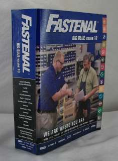 FASTENAL BIG BLUE Volume 10 2 1/2 thick & 6 lbs. Tools Shop Catalog 