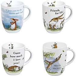 Konitz Guess How Much I Love You Mugs Assorted (Set of 4)   