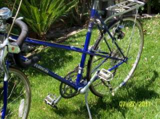 Vintage Centurion LeMans 12 Speed Bike Mixte Frame Blue  