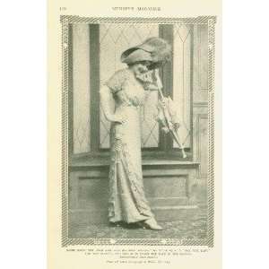  1912 Print Actress Hazel Dawn 