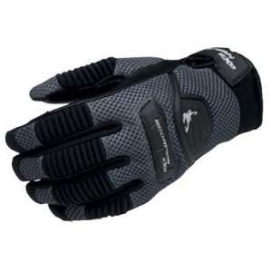  SCORPION COOLHAND TEXTILE STREET GLOVES SILVER MD 