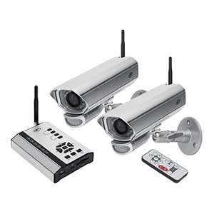    013   SVAT 2 Digital Wireless Cameras with Receiver and SD Recording