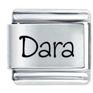 Name Dara Laser Italian Charms