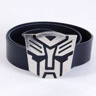 Transformers Boys Black Belt with Licensed Buckle Size Small, Medium 