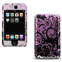 iPod Touch Purple and Black Hard Protective Case  