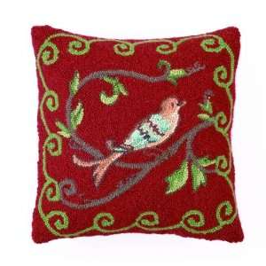  Bird Watcher in Red Hook Pillow