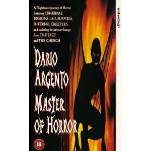 Dario Argento Master of Horror [VHS]
