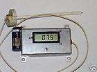 digital pyrometer for pottery ceramic or glass kiln. Temperature meter 