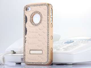   Rhinestone Crystal Hard Cover Case for Apple iPhone 4 4G 4S  