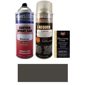  12.5 Oz. Carbon Black Metallic Spray Can Paint Kit for 