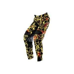   Industries Youth Carbon Stickers Pants   28/Black/Yellow Automotive