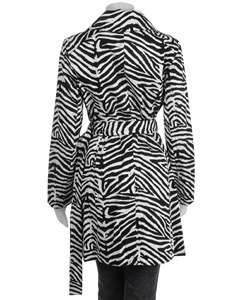 MICHAEL Michael Kors Zebra Print Rain Coat  