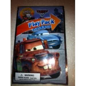  Cars 2 (Blue Bag) Play Pack Grab & Go Fun Pack (Includes 