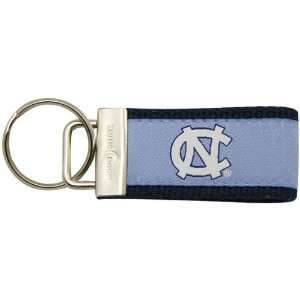  North Carolina Tar Heels (UNC) Carolina Blue Web Keychain 