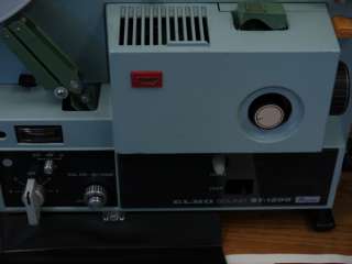 Elmo ST 1200 Super 8 & Single 8mm Sound Film Projector for Parts or 