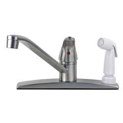 Price Pfister G134 344S Stainless Steel Single handle Kitchen Faucet 