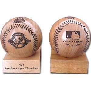  New York Yankees 2003 American League Champions Laser 