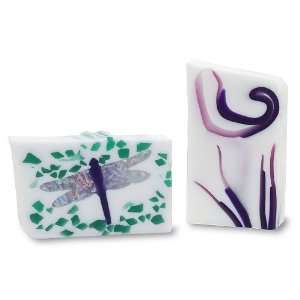Primal Elements Handmade Vegetable Glycerin Soap Duo   Dragonfly and 