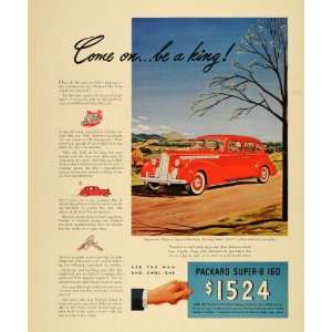  1940 Ad Packard Super 8 160 Touring Sedan Countryside 