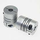   CNC Motor Jaw Shaft Coupler 8mm to 10mm Flexible Coupling OD 25x31mm