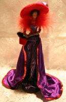 Collectible Doll Red Hat Society Ladies Purple & Red  