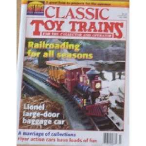   All Seasons (Classic Toy Trains, Vol. 9, No. 5) Mark Thompson Books