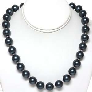    18 Mother Shell Peael Necklace With Large 14mm Pearls Jewelry