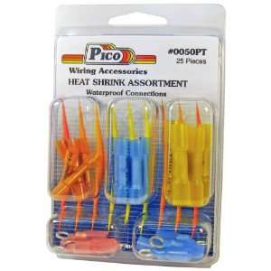 Pico 0050PT 25 Piece Crimp & Heat Shrink Butt Connector and Assorted 