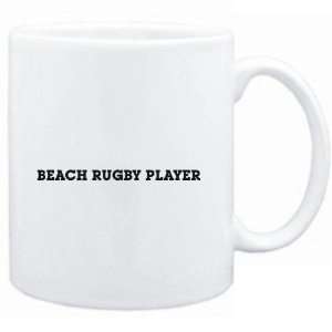   White  Beach Rugby Player SIMPLE / BASIC  Sports