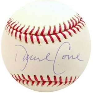  David Cone Autographed Baseball