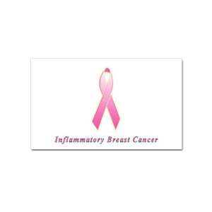  Inflammatory Breast Cancer Awareness Rectangular Magnet 
