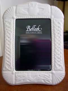 Belleek China CLADDAGH Photo Picture Frame 5 x 7 NEW  
