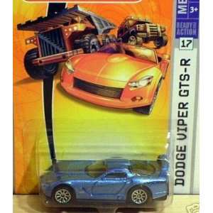   Cast Car # 17   Metallic Blue Coupe Dodge Viper GTS R Toys & Games