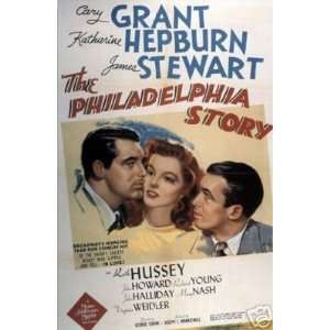  THE Philadelphia Story Movie Poster Cary Grant 1