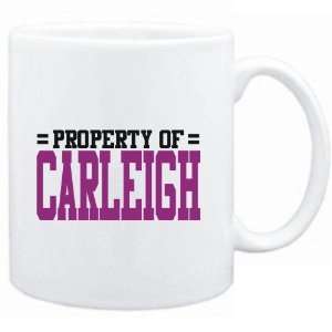 Mug White  Property of Carleigh  Female Names  Sports 