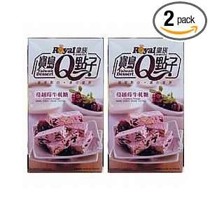 Royal Family Cranberry Nougat 3.5 Oz Grocery & Gourmet Food