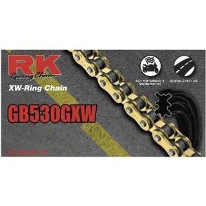  RK Racing Chain GB530GXW 106 106 Links Gold XW Ring Chain 