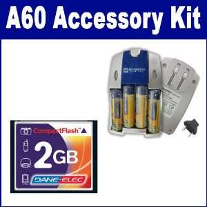  Canon Powershot A60 Digital Camera Accessory Kit includes 