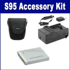  Canon PowerShot S95 Digital Camera Accessory Kit includes 