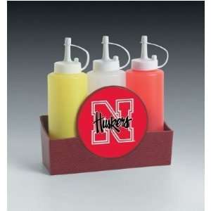 Nebraska Cornhuskers Party Animal Condiment Caddy Caddie NCAA College 