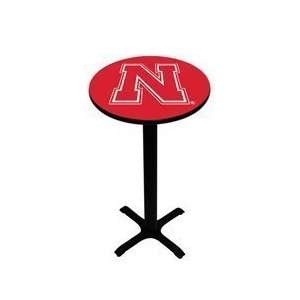 Nebraska Cornhuskers Pedestal Pub Table NCAA College Athletics Fan 