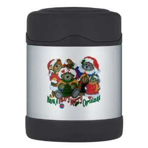   Thermos Food Jar Have A Beary Merry Christmas Bears 
