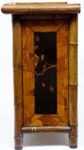 STUNNING EARLY 20TH CENTURY JAPANESE BAMBOO CABINET  