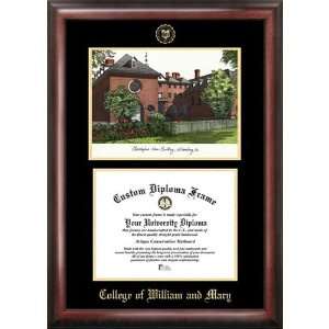  College of William and Mary Gold Embossed Diploma Frame 