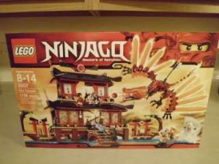 Lego 2507 NINJAGO FIRE TEMPLE New Factory SEALED Box  